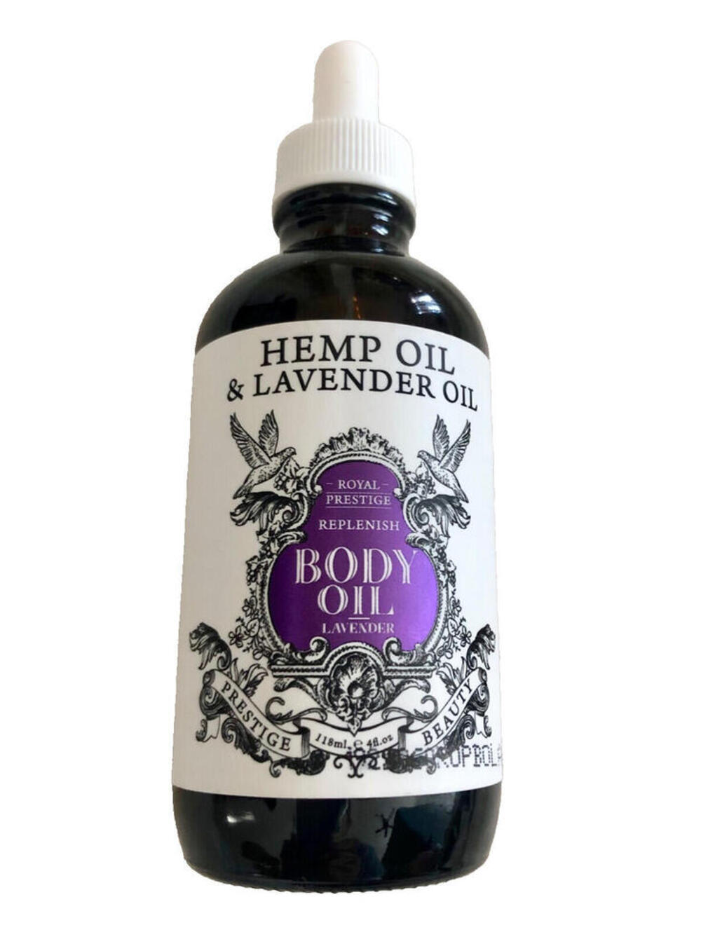 NEW Royal Prestige Hemp Lavender Replenish Body Oil by Home & Body Company 4 oz